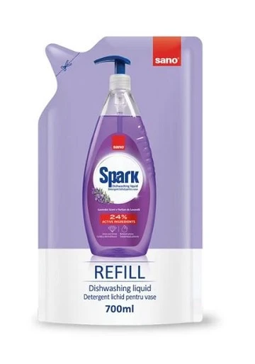 Detergent Lichid  Vase rezerva Sano Lavanda 700ml